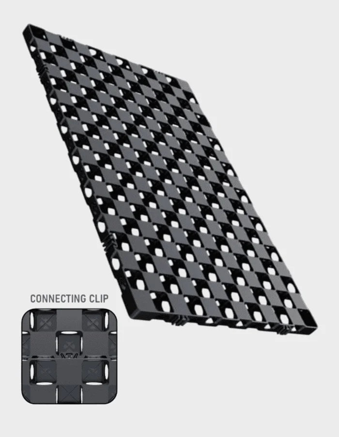 FLO-CELL 20mm drainage panel for high-strength membrane protection