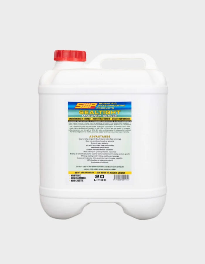 SEALTIGHT waterproofing product bottles and packaging