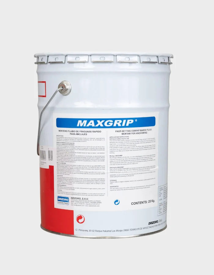 MAXGRIP quick-setting anchoring and patching mortar for concrete and masonry repairs